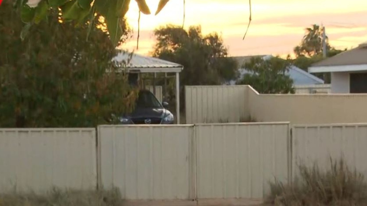 The house where Cleo Smith was found. Picture: Sunrise