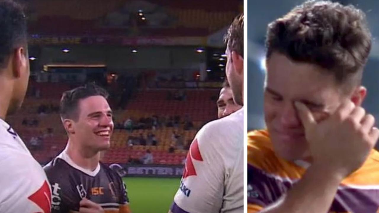 Brodie Croft was all smiles after Brisbane's latest loss.