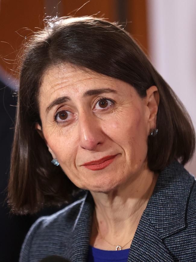 NSW Premier Gladys Berejiklians. Picture: NewsWire/Dylan Coker