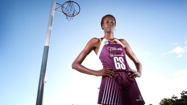 Romelda Aiken in the early days of joining the Firebirds.