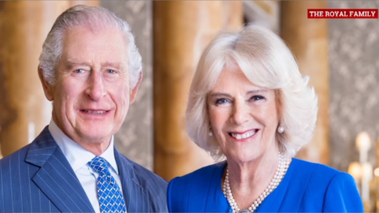 King Charles And Queen Consort Release Official Portrait Ahead Of ...