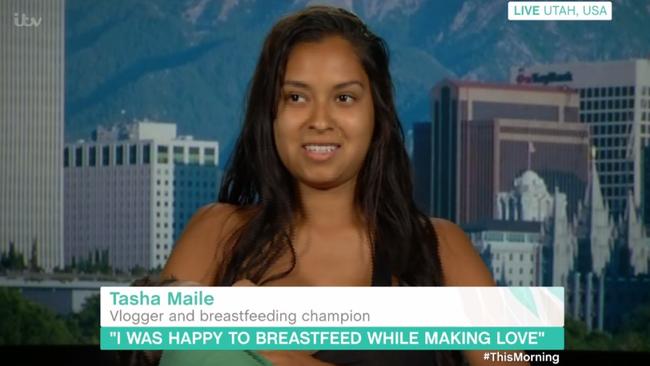 Tasha Maile Mother Who Had Sex While Breastfeeding Gives Awkward 