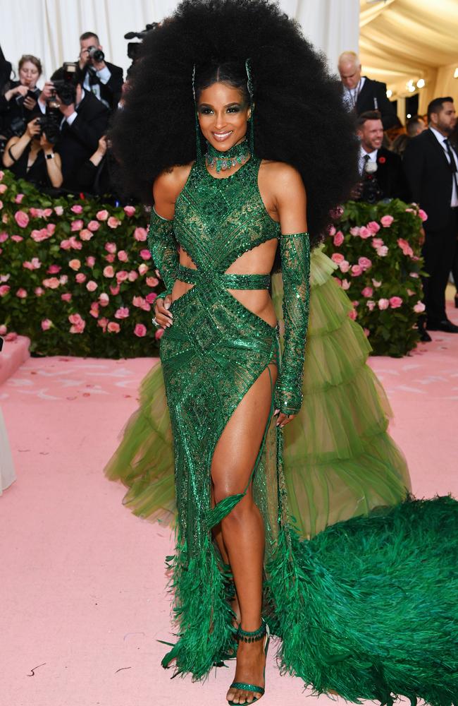 Ciara. Picture: Photo by Dimitrios Kambouris/Getty Images for The Met Museum/Vogue