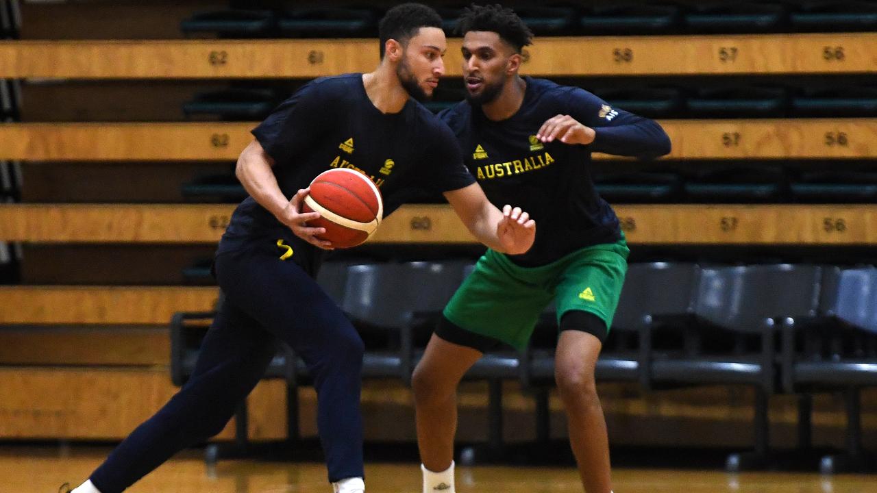 Ben Simmons trained with the Boomers back in 2019.