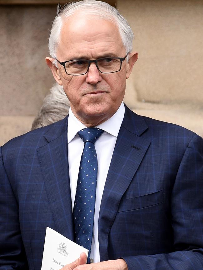 Former Prime Minister Malcolm Turnbull. Picture: NCA NewsWire/Bianca De Marchi