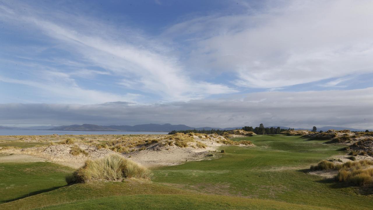 A view down the fairway at the new Seven Mile Beach public golf course. Picture: Nikki Davis-Jones