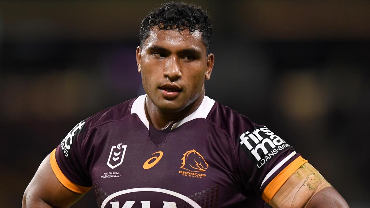 Brisbane Broncos player Tevita Pangai Jr. Pic NRL Photos.