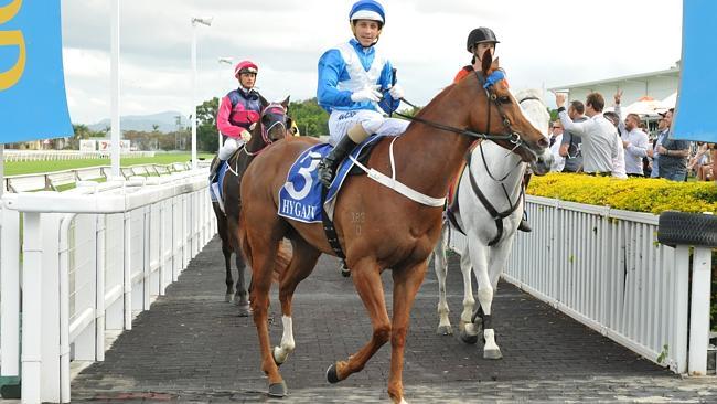 Crooked Stick returns to scale with Jag Guthmann-Chester aboard after victory at the Gold Coast on Saturday. Picture: Jessica Hawkins, Trackside Photography