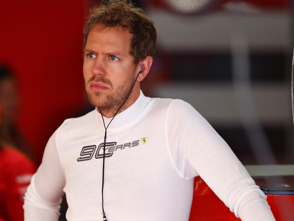 Vettel can’t stop the rot at the moment.