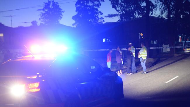 Scene of shooting in Heckenberg in Sydney's West. Photo Jeremy Piper