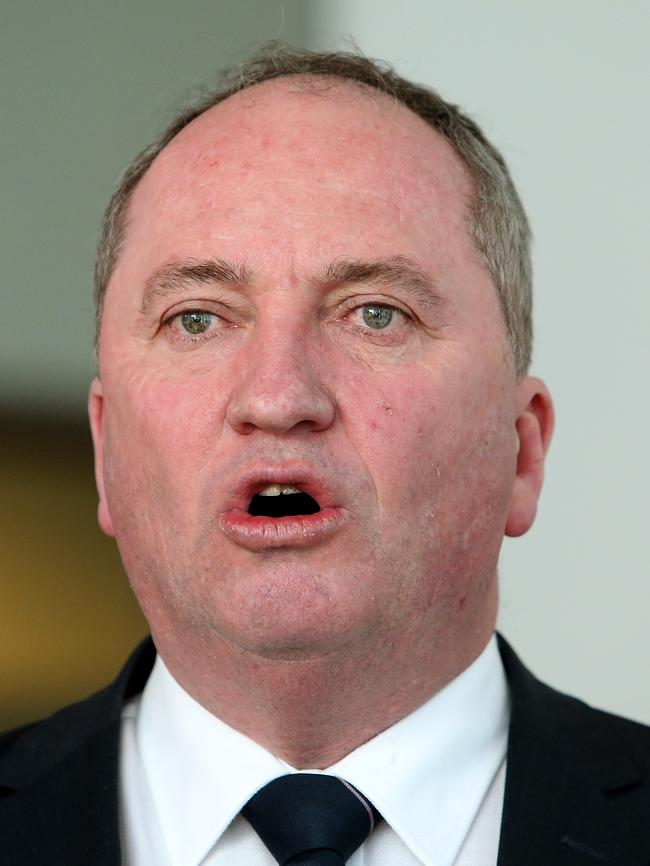 Barnaby Joyce. Picture: Kym Smith