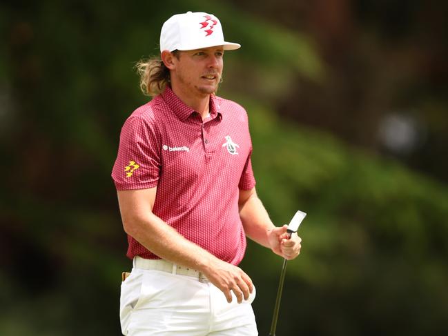 Corey Lamb a stroke better than Cameron Smith (pictured) at the Australian Open. Picture: Getty Images