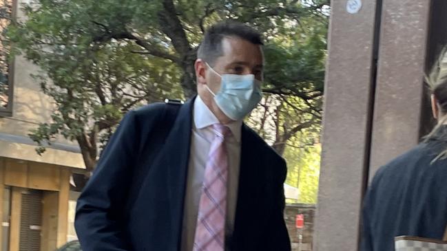 Paul Sheldon Hourigan outside Parramatta Local Court. Picture: Paul Brescia