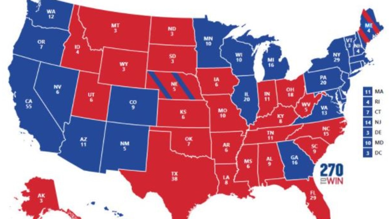 final state in US election called for Joe Biden Herald Sun
