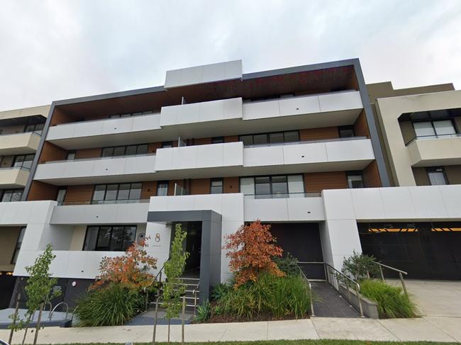 Lee rented an apartment in this Doncaster block which was secured using stolen $51,000.