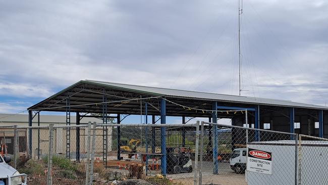 Workers on site at the block soon to become the new Madills Motor Group Mazda and Suzuki dealership at Monkland.