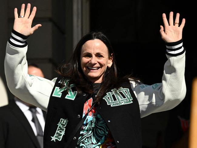 Sandy Brondello led the Liberty to WNBA success Picture: ANGELA WEISS / AFP.