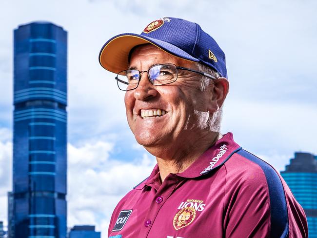 AFL OPENING ROUND - Lions v Carlton at the GABBA. Brisbane Lions coach Chris Fagan. Picture: Nigel Hallett