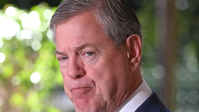 Minister for Health and Ambulance Services Tim Nicholls in Brisbane.Tuesday May 6, 2025. Picture, John Gass