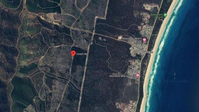 Coach Road Beaumaris where police confirmed two men were killed in a motorcycle crash, July 20, 2024. Picture: Google