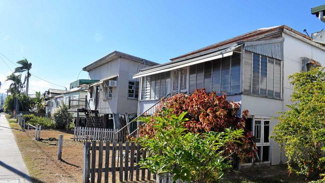 KNOCKED DOWN: Houses on Derby and Grant St in Allenstown are going to be demolished after they were bought by the Allenstown Square shopping centre owners, Charter Hall. Picture: Vanessa Jarrett