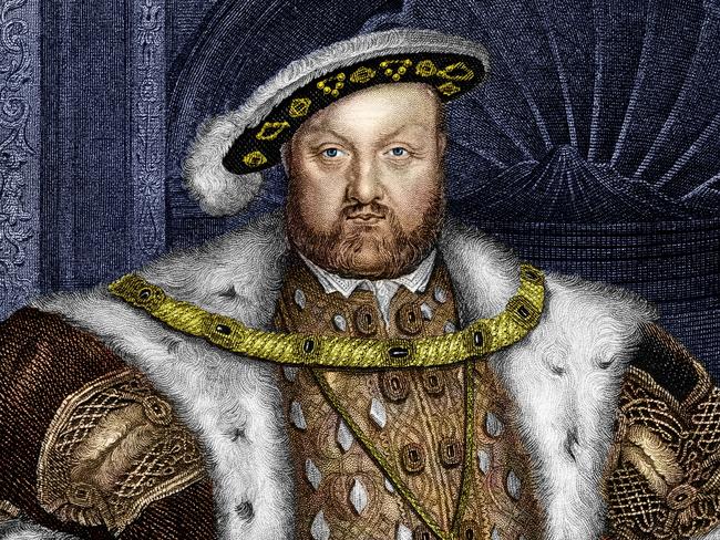 King Henry VIII of England reigned from 1509 to 1547.