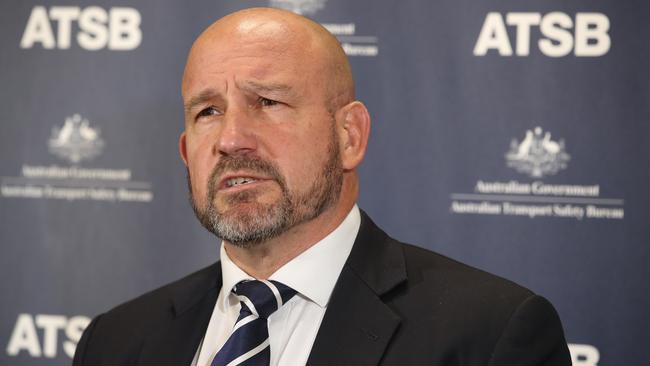 Australian Transport Safety Bureau chief commissioner Angus Mitchell. Picture: Glenn Hampson.