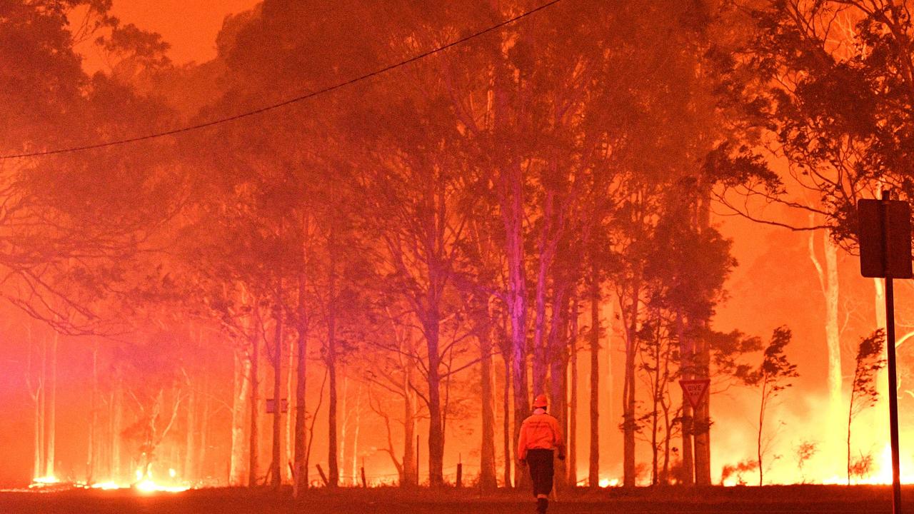 Australia is on track for 4.4C of warming this century, which will bring more extreme weather events. Picture: Saeed Khan/AFP