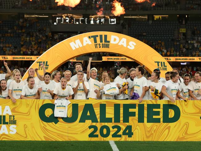 The Matildas have captured the hearts of Australians - like countless female athletes before them. Picture: Getty