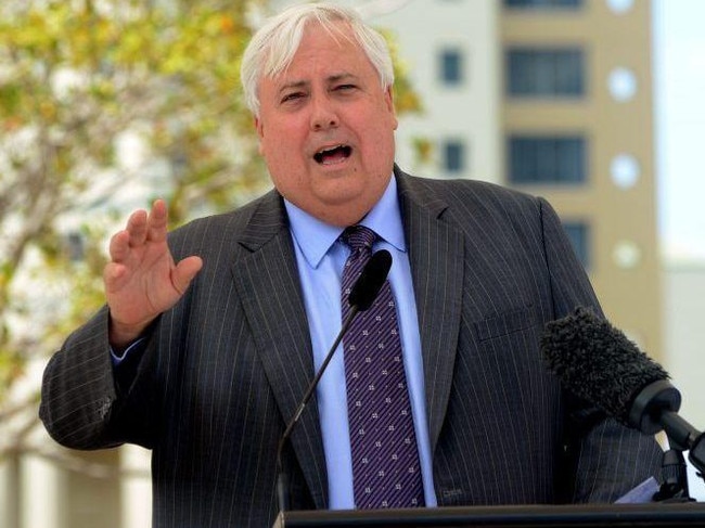 The federal government will ‘vigorously defend’ Clive Palmer’s compensation claim. Picture: Supplied