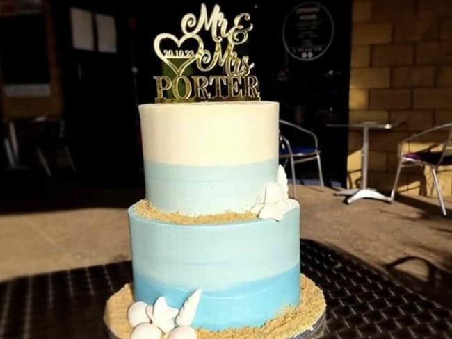 The bakery covers cakes for all occasions including birthdays and weddings.