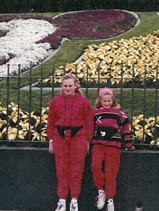 A photograph tendered as evidence of Rebel Wilson as a child at Disneyland. Picture: supplied, AAP