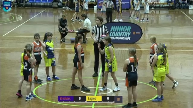 Replay: Basketball Victoria Under-12 Country Championships - Benalla v Mansfield (Girls)