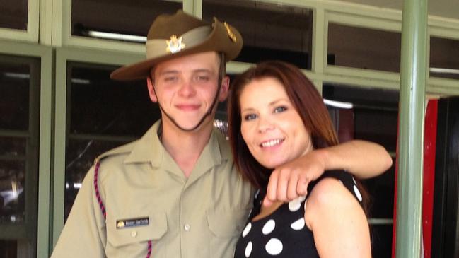 Daniel Garforth with his mum, Nikki Jamieson. Picture supplied by family