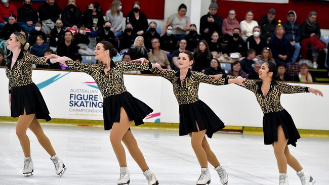 Australian Figure Skating Championship. Saturday November 26, 2022. Picture, John Gass