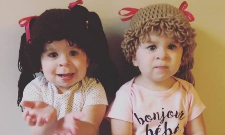 Retinoblastoma: Twin girls diagnosed with cancer at just one month old |  Kidspot