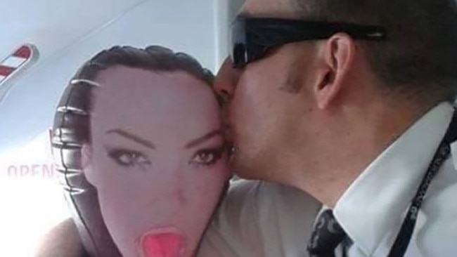 Air New Zealand management is “appalled” by lewd photos and inappropriate video shared by staff on social media. Picture: Taken from NZ Herald