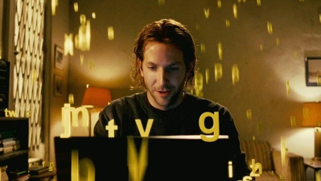 Smart drugs aren’t just science fiction. Bradley Cooper’s character tests his brain power in a still from the 2011 science fiction thriller, Limitless.