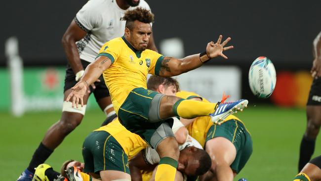 Will Genia impressed off the bench for Australia. Picture: Getty Images