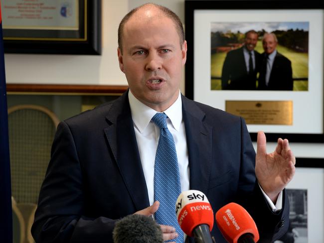 Josh Frydenberg. Picture: Andrew Henshaw