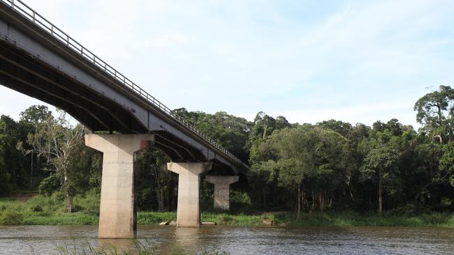 Prime Minister Anthony Albanese pledged $225m in funding to build a new Barron River Bridge which links Cairns to the Atherton Tablelands. Photo: Catherine Duffy.