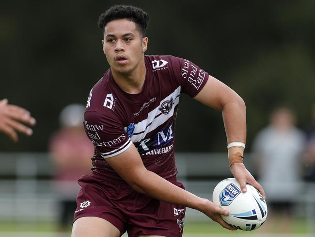 Sea Eagles hooker Alfred Ah Chong has been impressive. Picture: Bryden Sharp