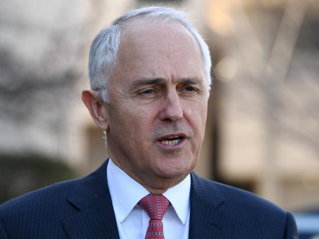 Australian Prime Minister Malcolm Turnbull has strongly condemned North Korea’s missile tests. Picture: Lukas Coch/AAP