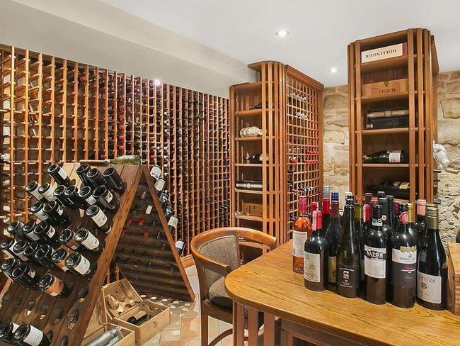 And of course a world-class wine cellar.