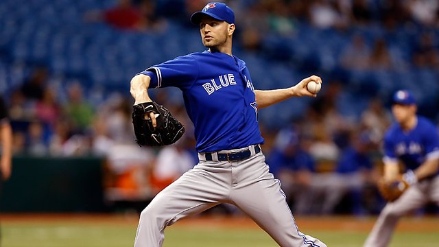 Blue Jays pitcher J.A. Happ hit in head by line drive, taken off field on  stretcher – New York Daily News