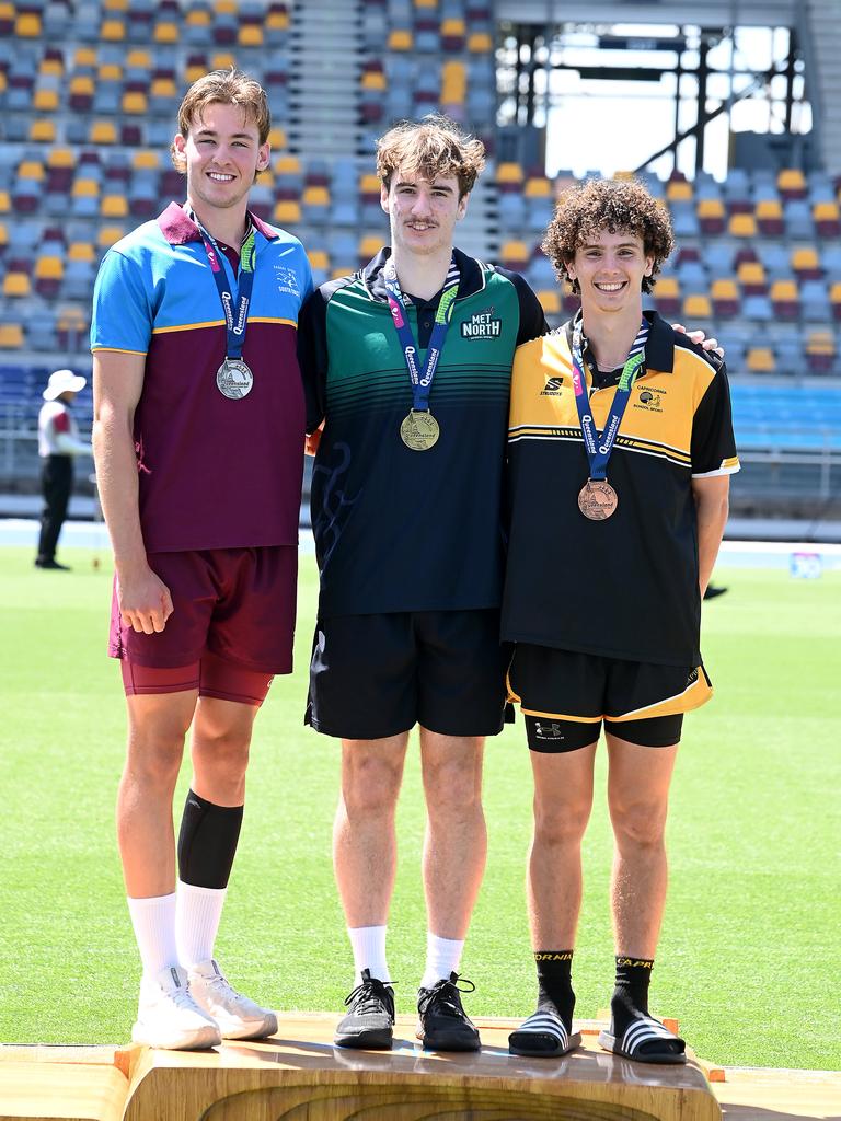 Queensland Representative School Sport track and field championships in Brisbane. Saturday October 12, 2024. Picture, John Gass