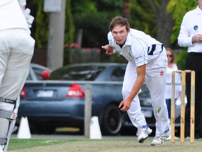 Bryce Stuart in action for Hoppers Crossing. Picture: David Caulfield