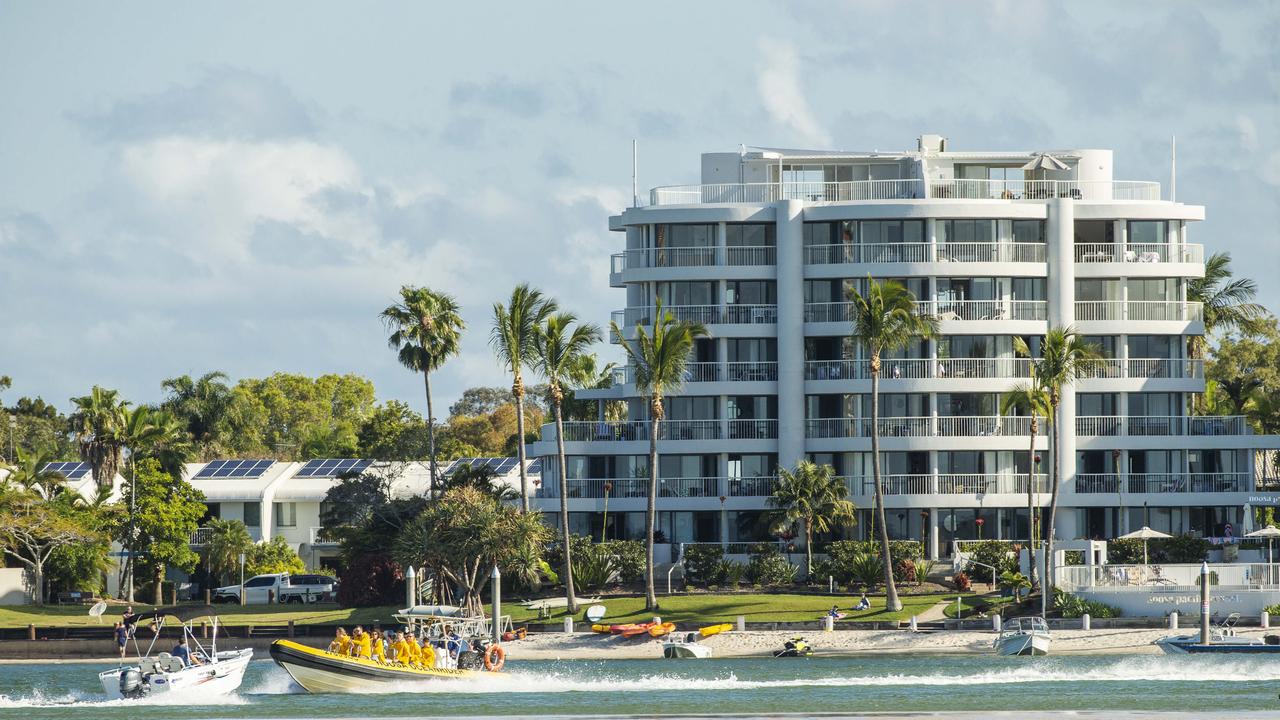 Visit Sunshine Coast CEO Matt Stoeckel has been buoyed by the reopening of Queensland’s border to visitors from greater Sydney. Picture: Lachie Millard