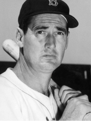 Freezer buddy: Baseball legend Ted Williams was frozen at Alcor in 2002.