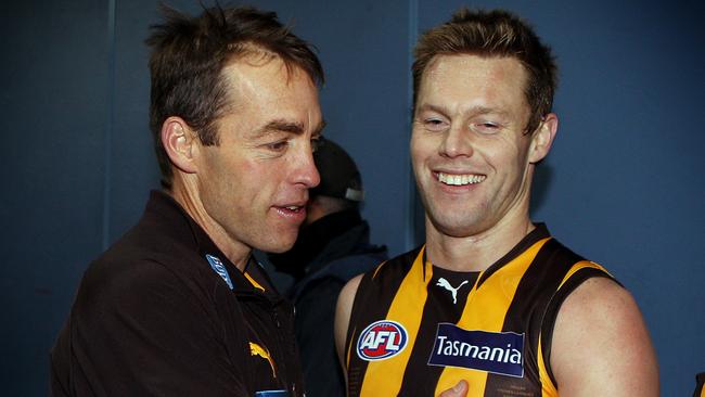 Clarkson and Mitchell have enjoyed remarkable success at Hawthorn over the journey.